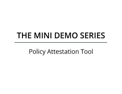 Policy Attestations
